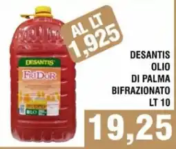 Bitar Desantis olio di palma bifrazionato offerta
