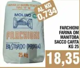 Bitar Farchioni farina om manitoba sacco carta offerta