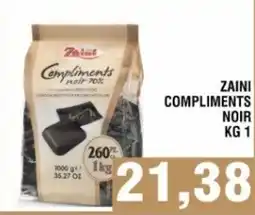 Bitar Zaini compliments noir offerta