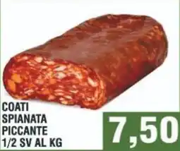 Bitar Coati spianata piccante 1/2 sv offerta