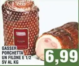 Bitar Gasser porchetta un filone e 1/2 sv offerta