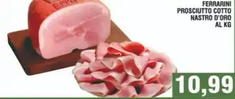 Bitar Ferrarini prosciutto cotto nastro d'oro offerta