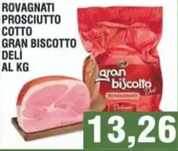 Bitar Rovagnati prosciutto cotto gran biscotto delì offerta