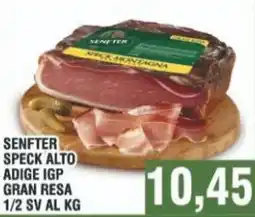 Bitar Senfter speck alto adige igp gran resa 1/2 sv offerta