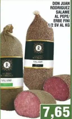 Bitar Don juan rodriguez salame al pepe/ erbe fini 1/2 sv offerta