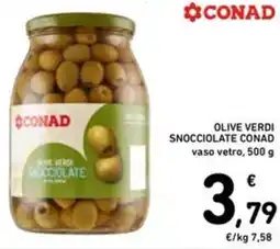 Spazio Conad Olive verdi snocciolate CONAD offerta