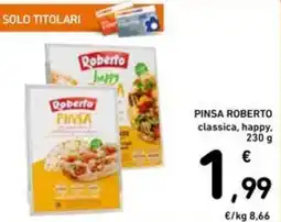Spazio Conad PINSA ROBERTO classica, happy offerta