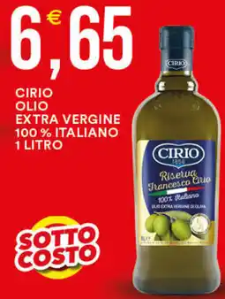 Vantaggio Cash&Carry Cirio olio extra vergine 100% italiano offerta