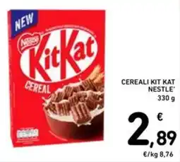 Spazio Conad Cereali kit kat NESTLE offerta