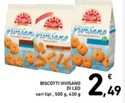 Spazio Conad Biscotti vivisano DI LEO offerta