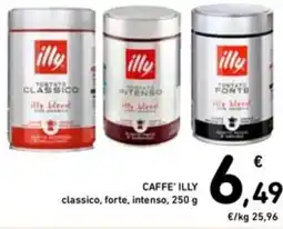 Spazio Conad CAFFE' ILLY classico, forte, intenso offerta