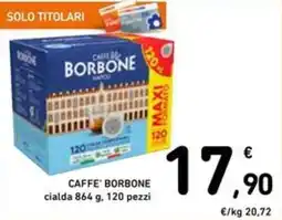 Spazio Conad Caffe' BORBONE offerta