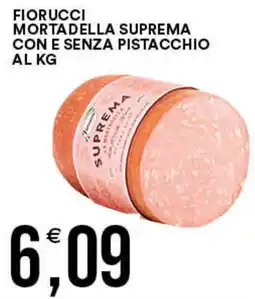 Vantaggio Cash&Carry Fiorucci mortadella suprema con e senza pistacchio offerta