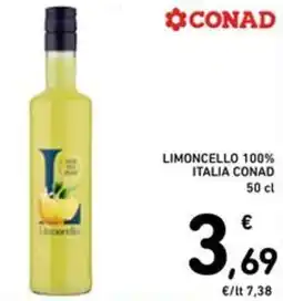 Spazio Conad Limoncello 100% italia CONAD offerta