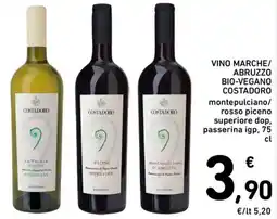 Spazio Conad Vino marche/ abruzzo bio-vegano COSTADORO offerta