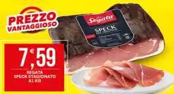 Vantaggio Cash&Carry Segata speck stagionato offerta