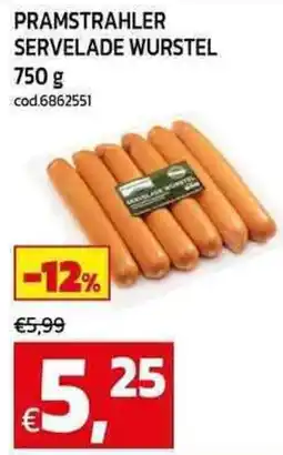 C+C Cash and Carry Pramstrahler servelade wurstel offerta