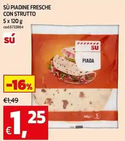 C+C Cash and Carry Sù piadine fresche con strutto offerta