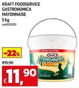 C+C Cash and Carry Kraft foodservice gastronomica mayonnaise offerta