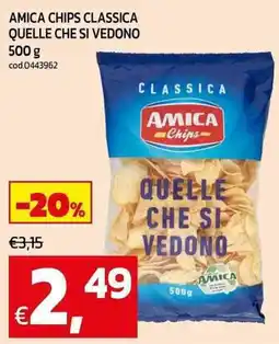 C+C Cash and Carry Amica chips classica quelle che si vedono offerta
