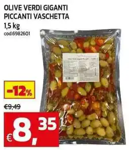 C+C Cash and Carry Olive verdi giganti piccanti vaschetta offerta
