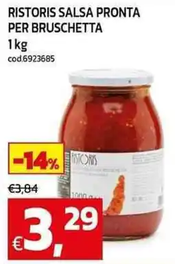 C+C Cash and Carry Ristoris salsa pronta per bruschetta offerta