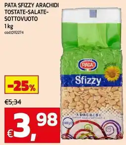 C+C Cash and Carry Pata sfizzy arachidi tostate-salate- sottovuoto offerta