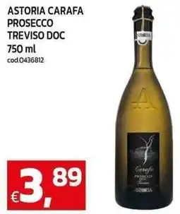 C+C Cash and Carry Astoria carafa prosecco treviso doc offerta