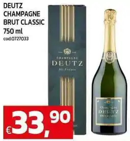 C+C Cash and Carry Deutz champagne brut classic offerta