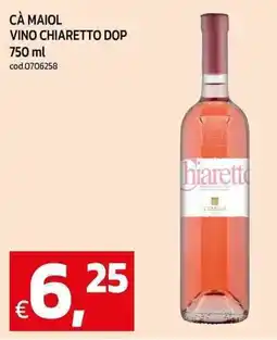 C+C Cash and Carry Cà maiol vino chiaretto dop offerta