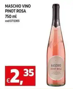 C+C Cash and Carry Maschio vino pinot rosa offerta