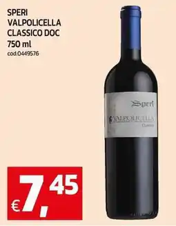 C+C Cash and Carry Speri valpolicella classico doc offerta