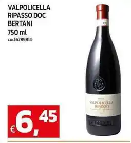 C+C Cash and Carry Valpolicella ripasso doc bertani offerta