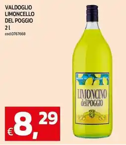 C+C Cash and Carry Valdoglio limoncello del poggio offerta