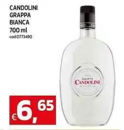 C+C Cash and Carry Candolini grappa bianca offerta