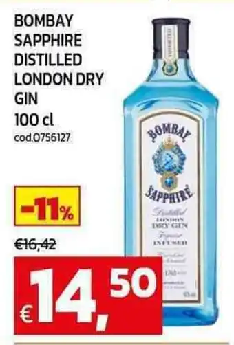 C+C Cash and Carry Bombay sapphire distilled london dry gin offerta