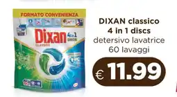 Acqua & Sapone DIXAN classico 4 in 1 discs offerta