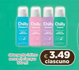 Acqua & Sapone Chilly detergente intimo senza risciacquo offerta