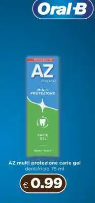 Acqua & Sapone AZ multi protezione carie gel offerta