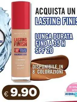 Acqua & Sapone Rimmel Lasting Finish offerta