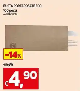 C+C Cash and Carry Busta portaposate eco offerta