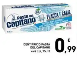 Spazio Conad Dentifricio PASTA DEL CAPITANO vari tipi offerta