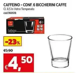 C+C Cash and Carry Caffeino - conf. 6 bicchierini caffe offerta