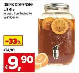C+C Cash and Carry Drink dispenser offerta
