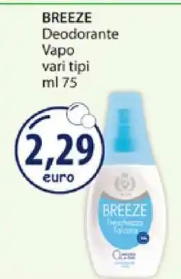 Acqua & Sapone BREEZE Deodorante Vapo offerta
