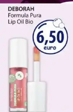 Acqua & Sapone DEBORAH Formula Pura Lip Oil Bio offerta
