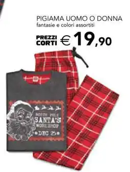 Esselunga Pigiama Uomo o Donna offerta