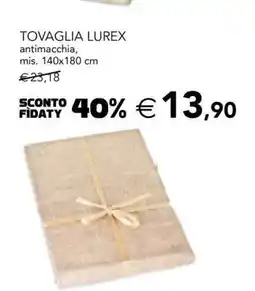 Esselunga TOVAGLIA LUREX offerta