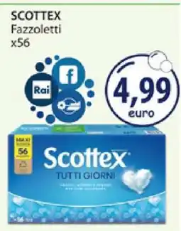 Acqua & Sapone SCOTTEX Fazzoletti x56 offerta