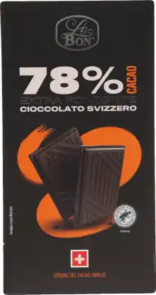 MD Discount CIOCCOLATO SVIZZERO EXTRAFONDENTE CACAO 78% offerta